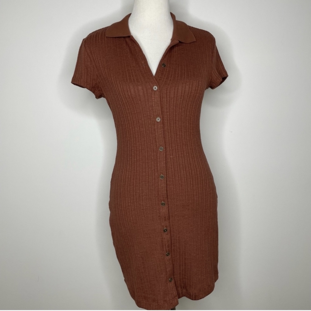 Button up dress